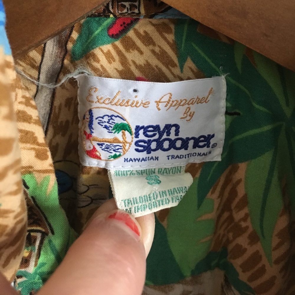📊SOLDVintage Reyn Spooner jimmy buffet Hawaiian - Picture 2 of 7